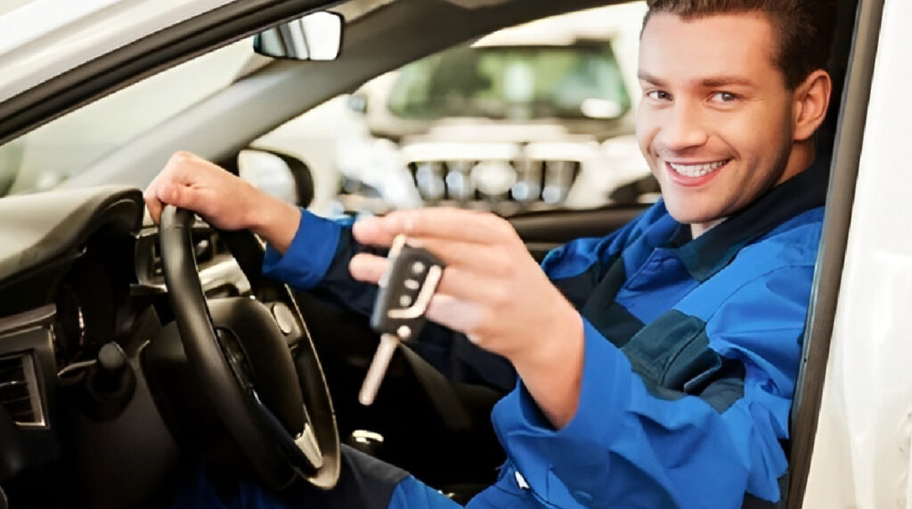 Automotive locksmith services in Dubai by AdenKeys for key replacement