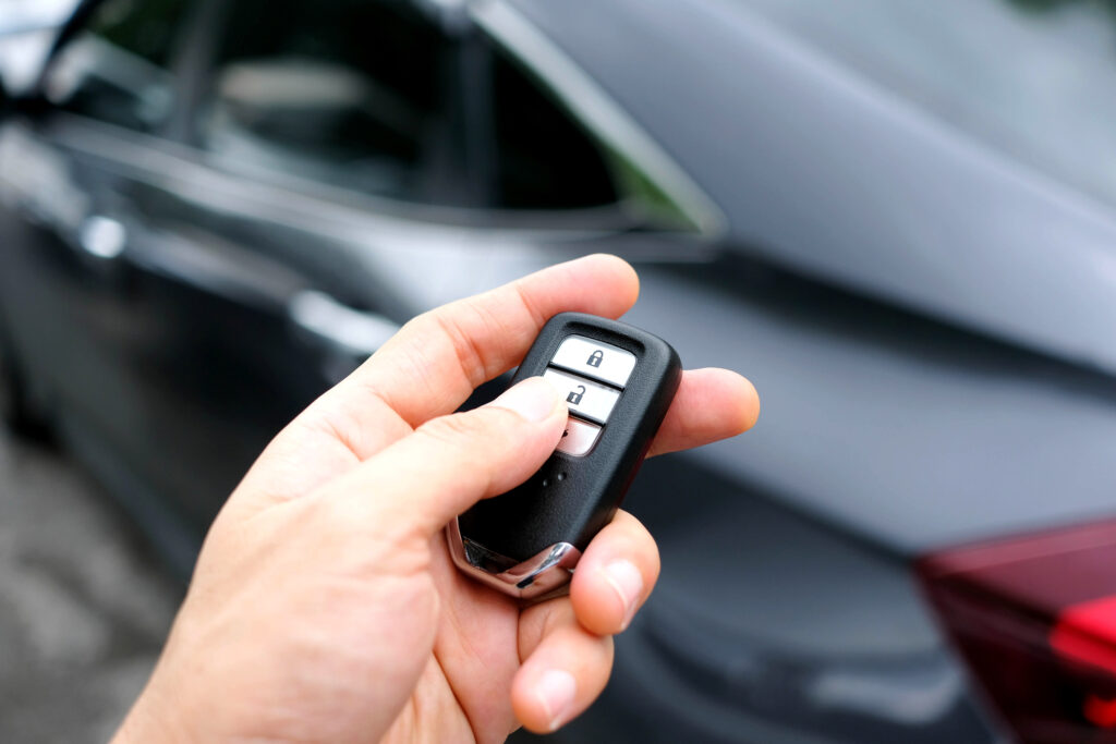 evolution of car locks, from mechanical keys to smart security systems