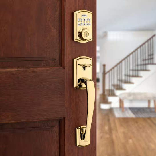 A traditional lock highlighting security features offered by AdenKeys.