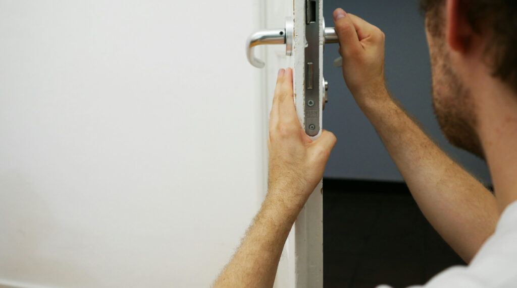 Commercial locksmith services by AdenKeys ensuring business security