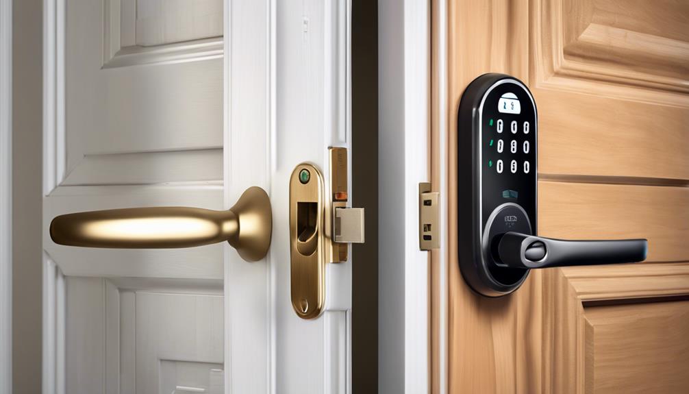 Guide to different types of residential locks – deadbolts, smart locks, knob locks, and more for home security by AdenKeys.